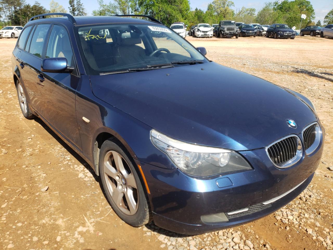 BMW 535 XI 2008 with VIN WBAPT73538CX01631 - Photo from auction