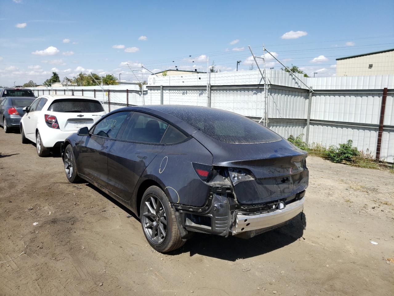 Photo 3 from auction – 2021 TESLA MODEL 3 with VIN 5YJ3E1EA2MF939311