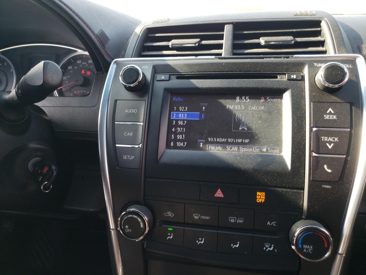 Photo 9 from auction – 2015 TOYOTA CAMRY LE with VIN 4T1BF1FK6FU946946