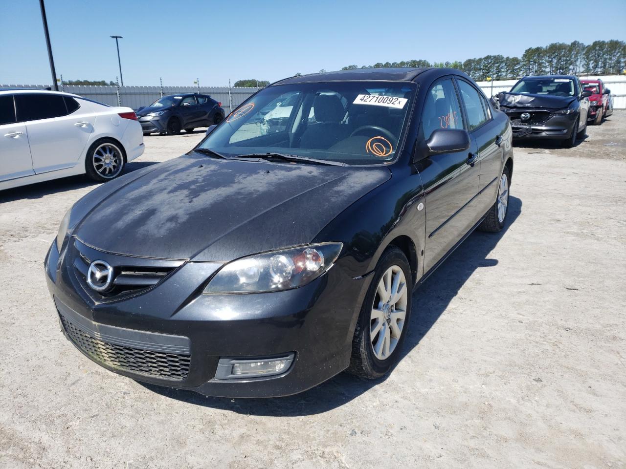 Photo 2 from auction – 2008 MAZDA 3 S with VIN JM1BK323881831537