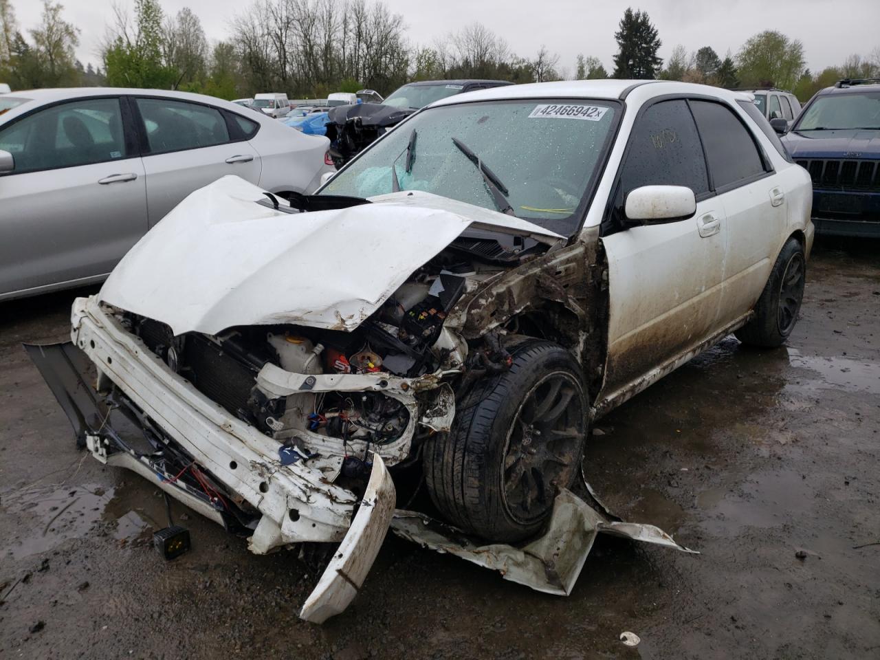 Photo 2 from auction – 2004 SUBARU IMPREZA WR with VIN JF1GG29604G812138
