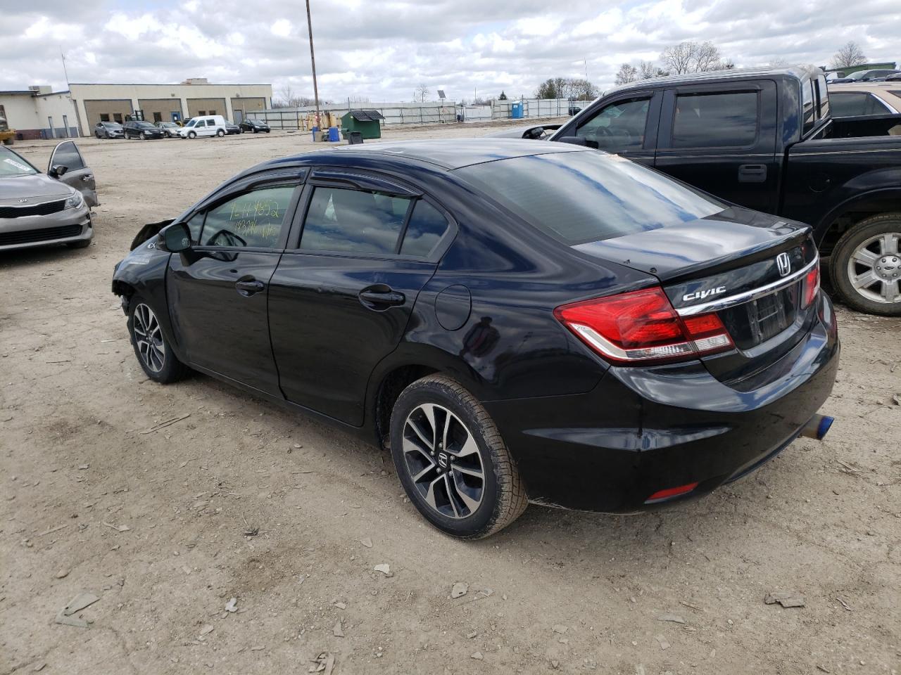 Photo 3 from auction – 2013 HONDA CIVIC LX with VIN 19XFB2F58DE089865