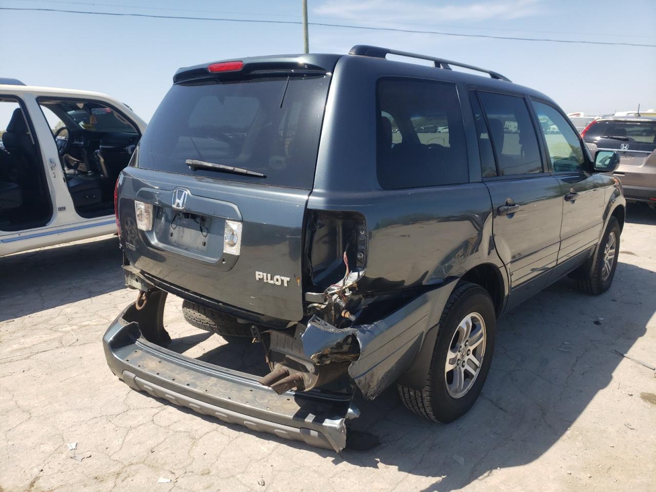 Photo 4 from auction – 2005 HONDA PILOT EX with VIN 5FNYF18405B067222