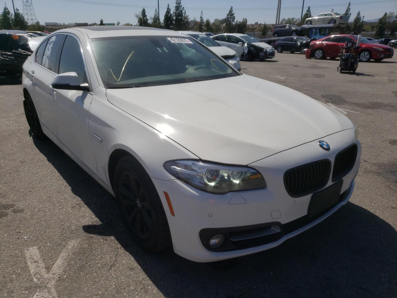 BMW 528 I 2015 with VIN WBA5A5C55FD525111 - Photo from auction