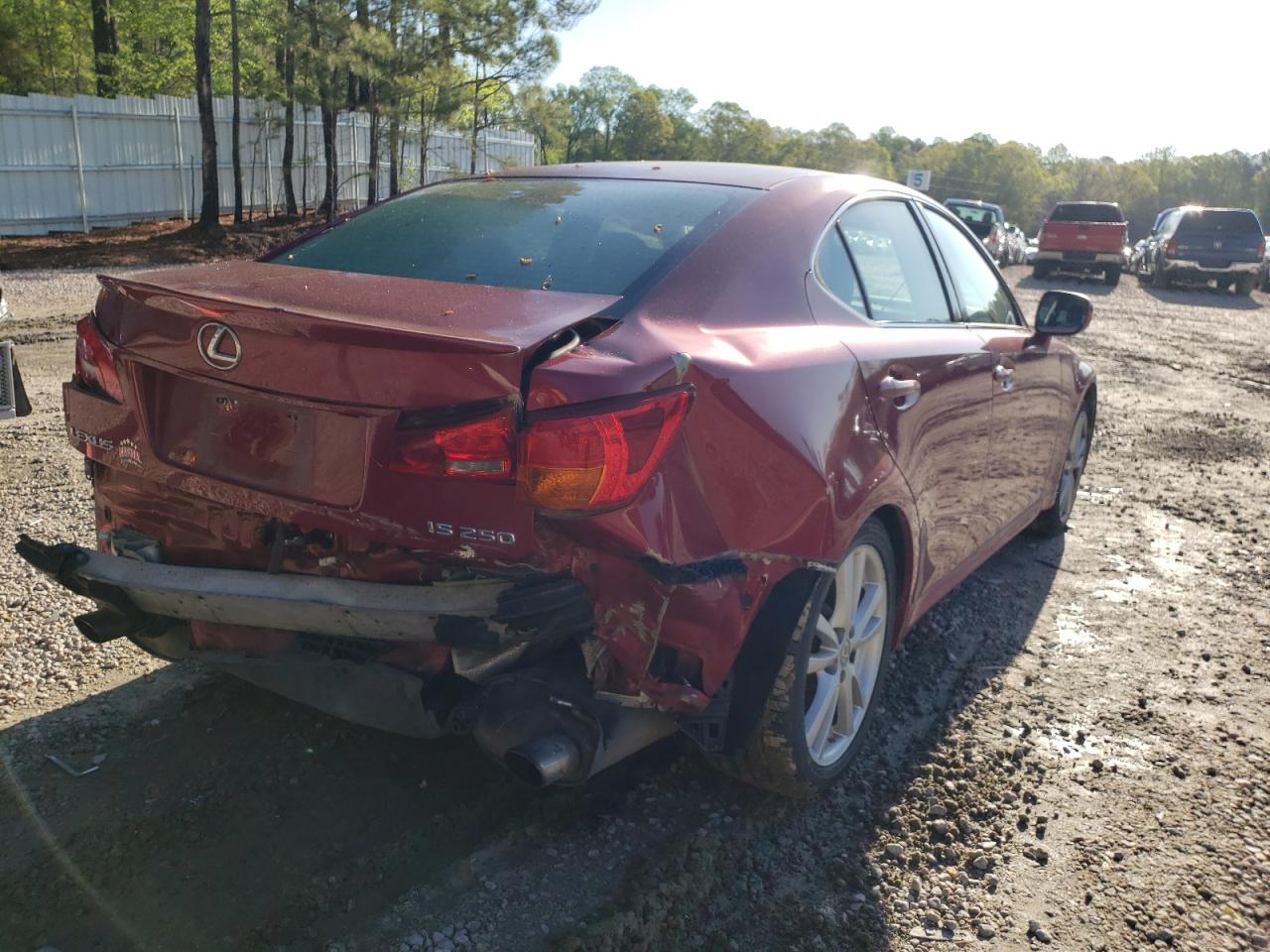 Photo 4 from auction – 2006 LEXUS IS 250 with VIN JTHBK262665011621