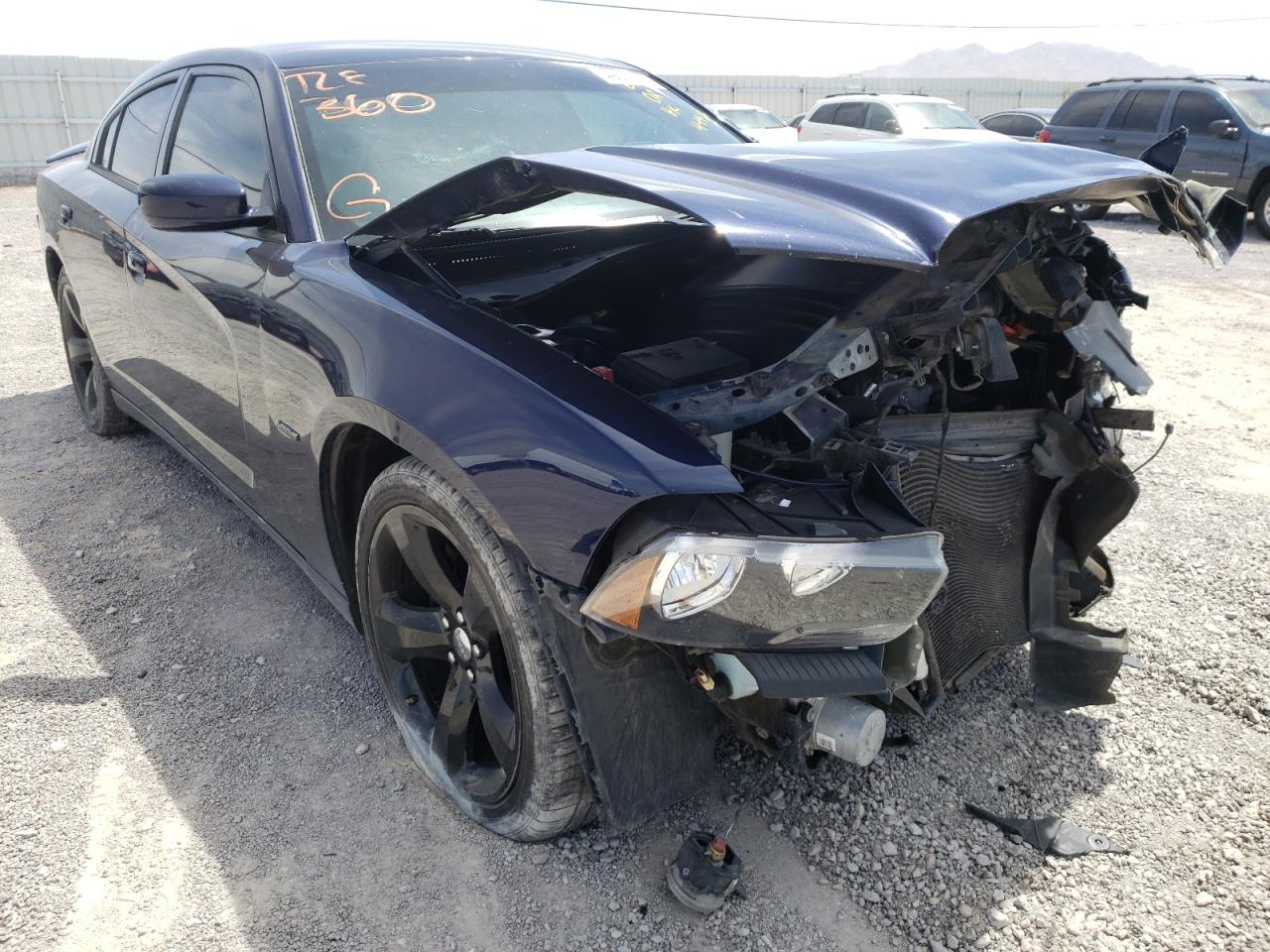 DODGE CHARGER R/ 2014 with VIN 2C3CDXCT5EH167378 - Photo from auction
