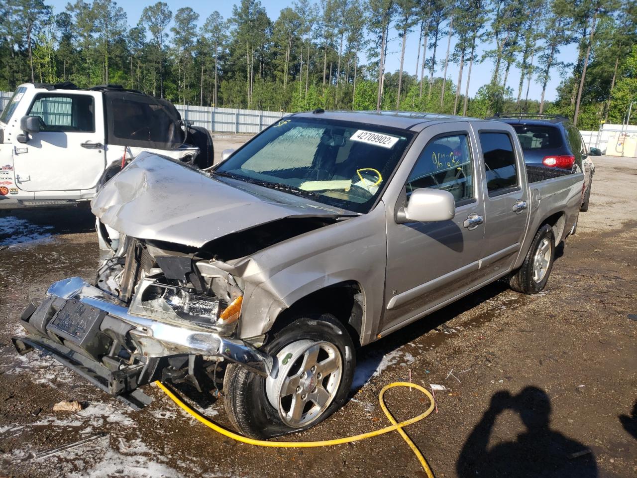 Photo 2 from auction – 2009 GMC CANYON with VIN 1GTCS13E298121986