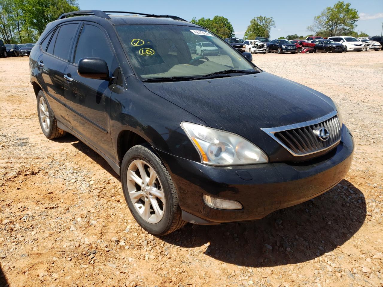 LEXUS RX 350 2009 with VIN 2T2GK31U79C077393 - Photo from auction