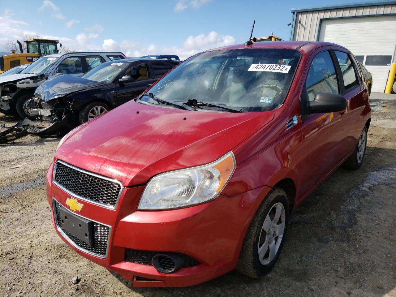 Zdjęcie 2 z aukcji – 2010 CHEVROLET AVEO LS z VIN KL1TD6DE2AB116744