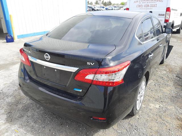 Photo 4 from auction – 2014 NISSAN SENTRA S with VIN 3N1AB7AP6EL674167