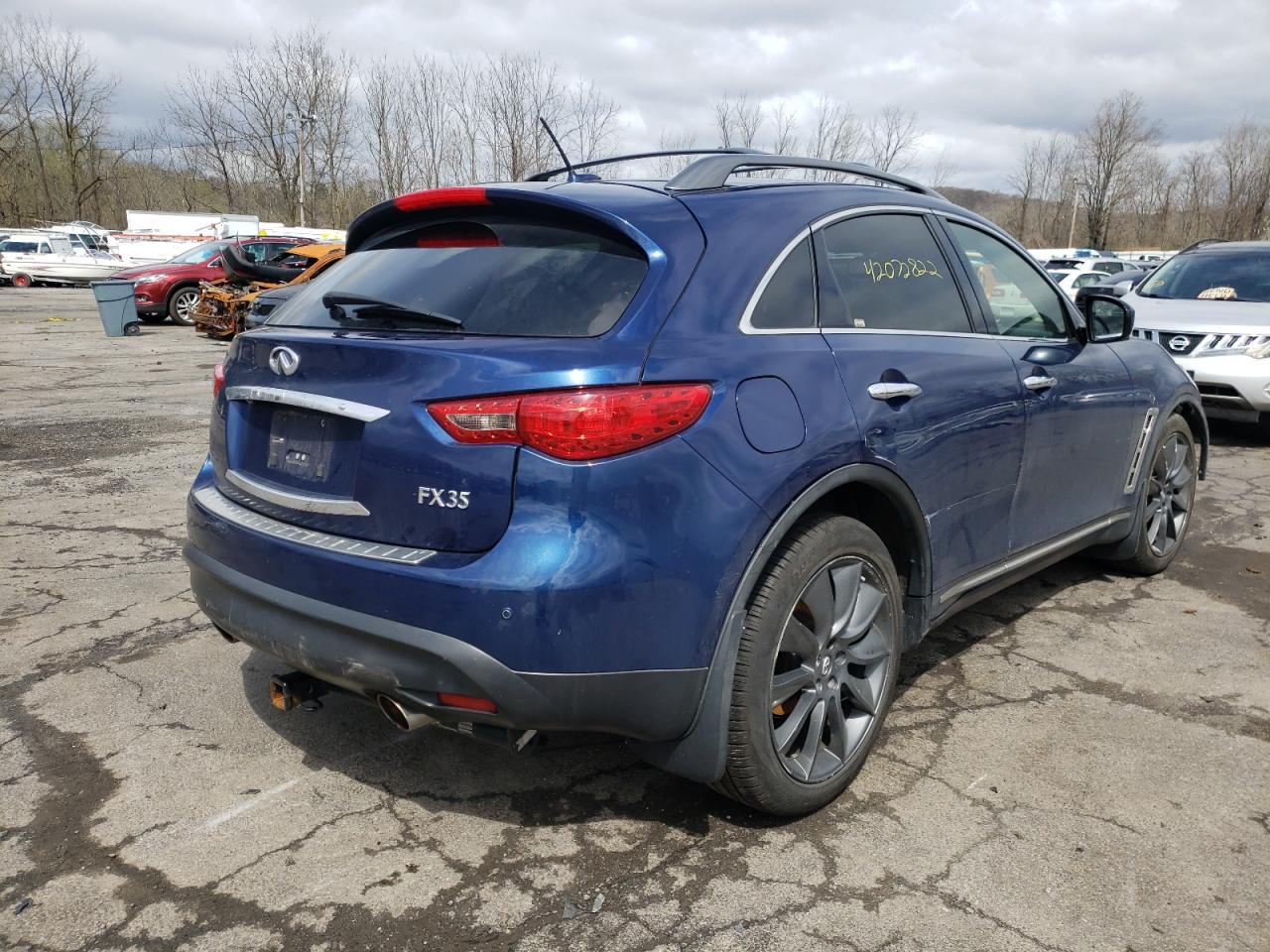 Photo 4 from auction – 2012 INFINITI FX35 with VIN JN8AS1MW4CM150665
