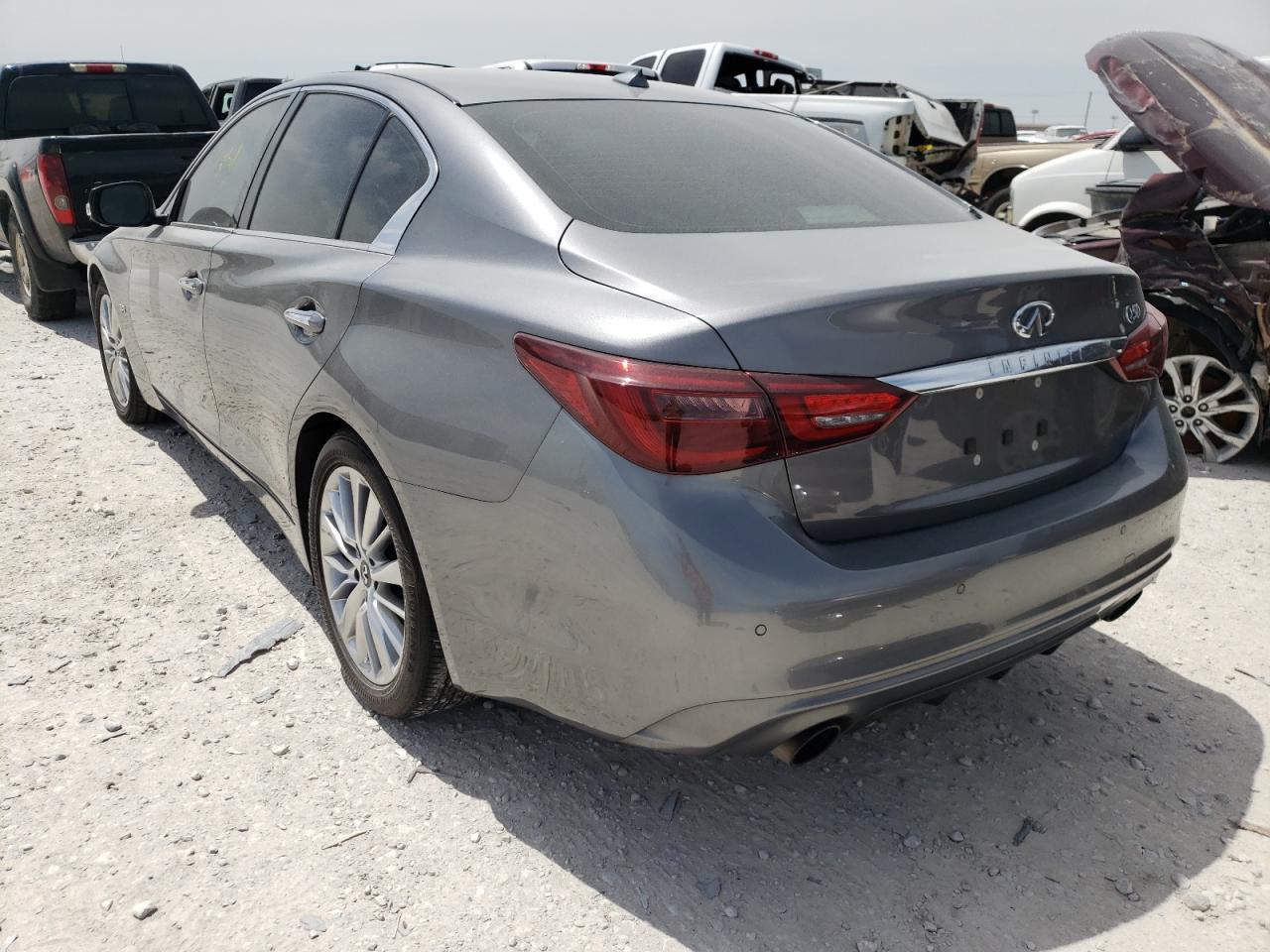 Photo 3 from auction – 2018 INFINITI Q50 LUXE with VIN JN1EV7AP4JM591104