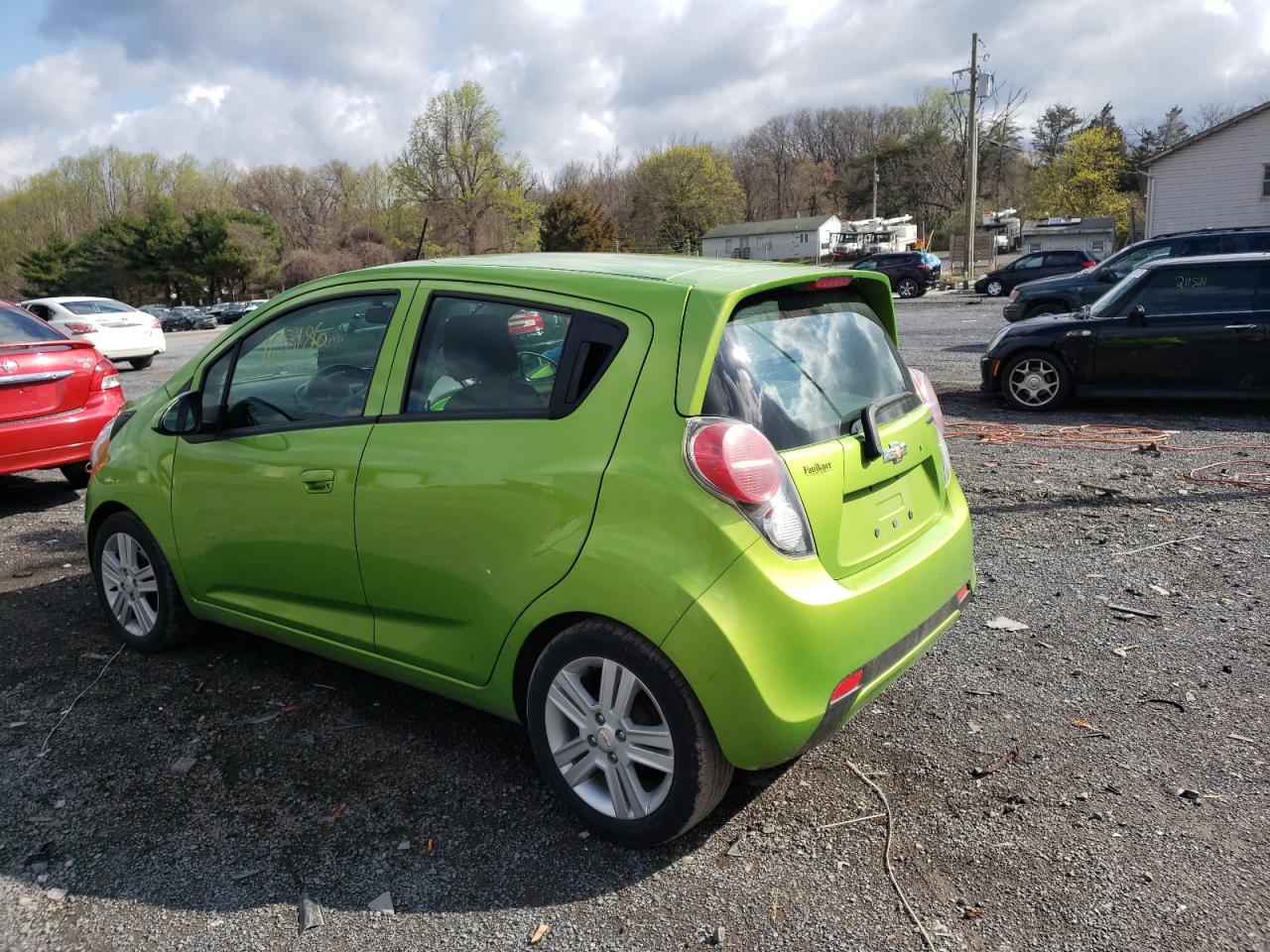 Photo 3 from auction – 2014 CHEVROLET SPARK 1LT with VIN KL8CD6S92EC482694
