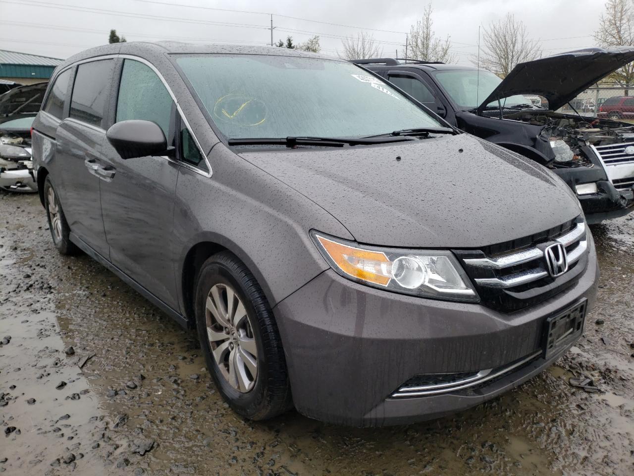 HONDA ODYSSEY EX 2015 with VIN 5FNRL5H63FB103024 - Photo from auction