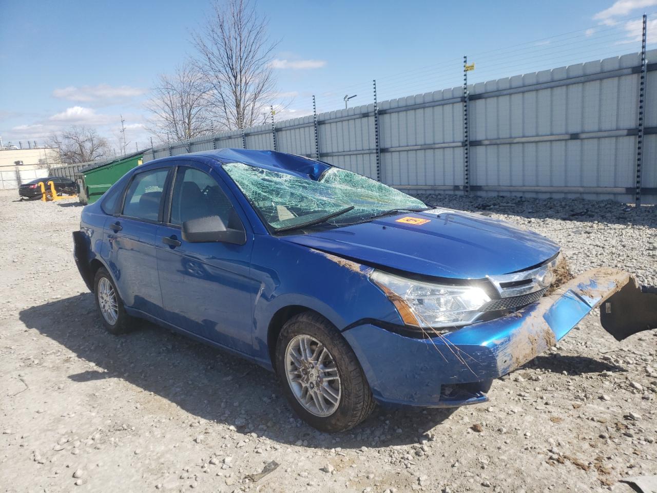 FORD FOCUS SE 2010 with VIN 1FAHP3FN2AW186468 - Photo from auction