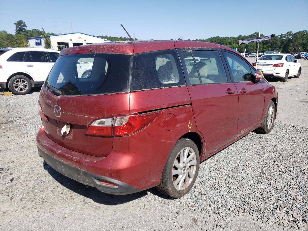 Photo 4 from auction – 2013 MAZDA 5 with VIN JM1CW2BL4D0154294