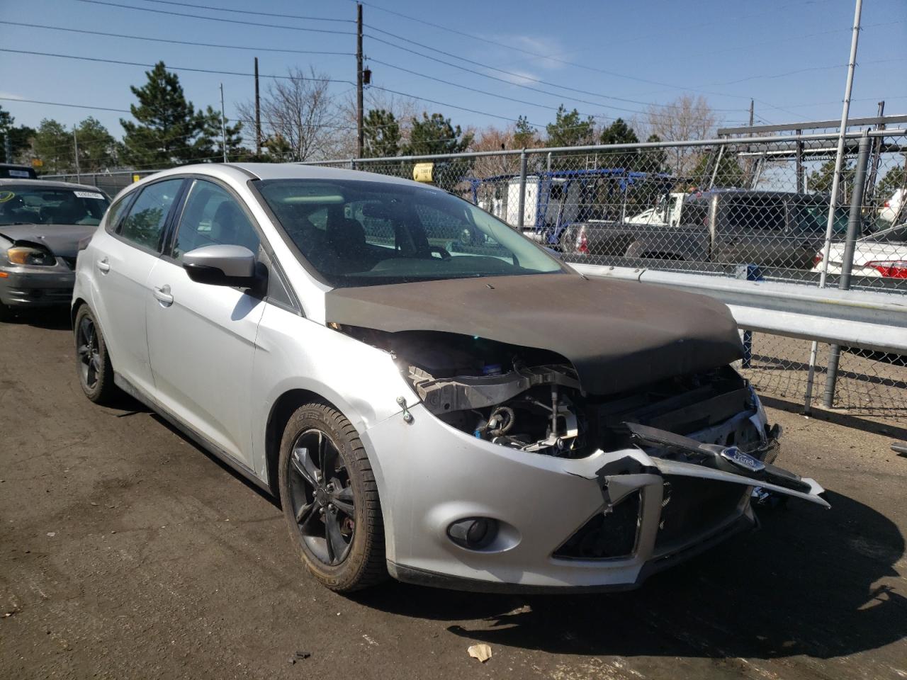 FORD FOCUS SE 2014 with VIN 1FADP3K22EL373615 - Photo from auction