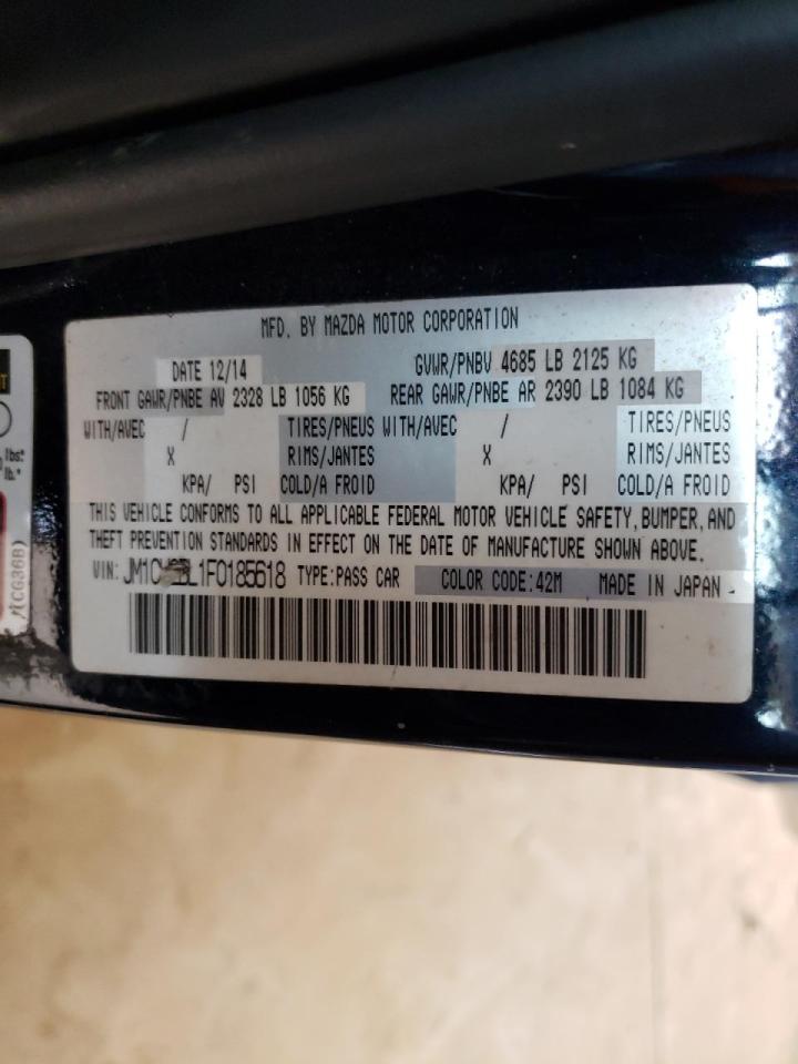 Photo 10 from auction – 2015 MAZDA 5 SPORT with VIN JM1CW2BL1F0185618