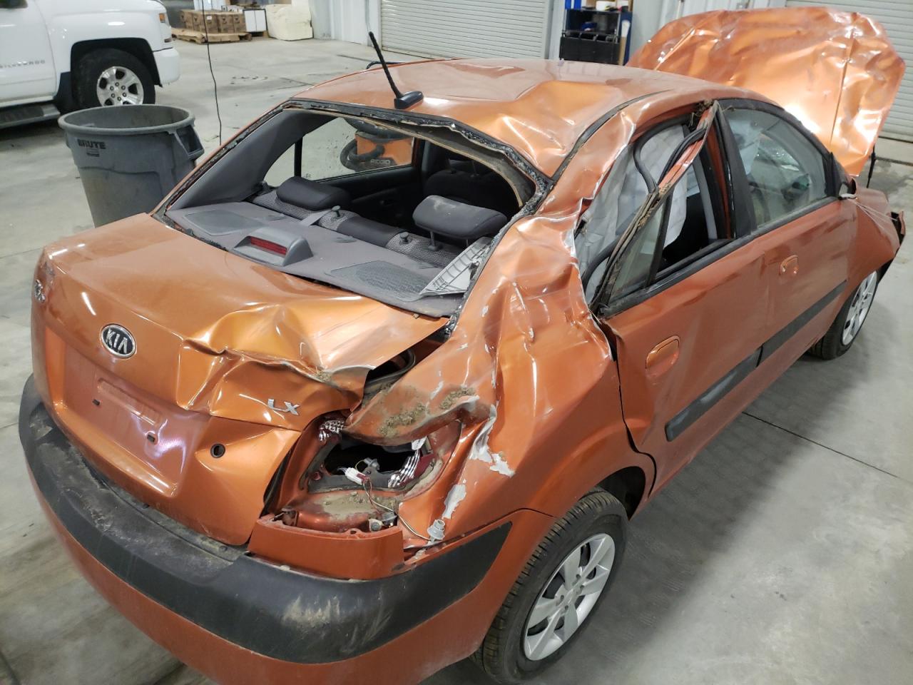 Photo 9 from auction – 2009 KIA RIO BASE with VIN KNADE223896543660