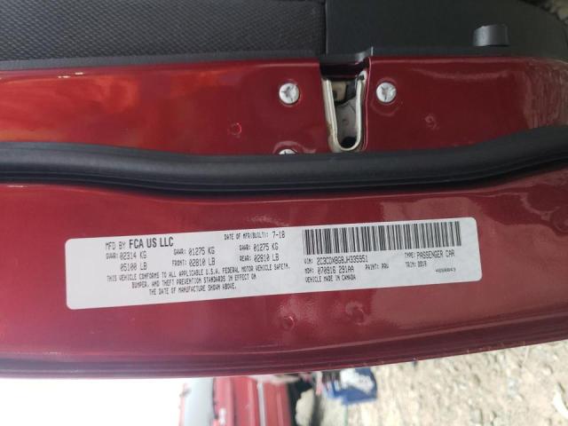 Photo 10 from auction – 2018 DODGE CHARGER SX with VIN 2C3CDXBG8JH335951