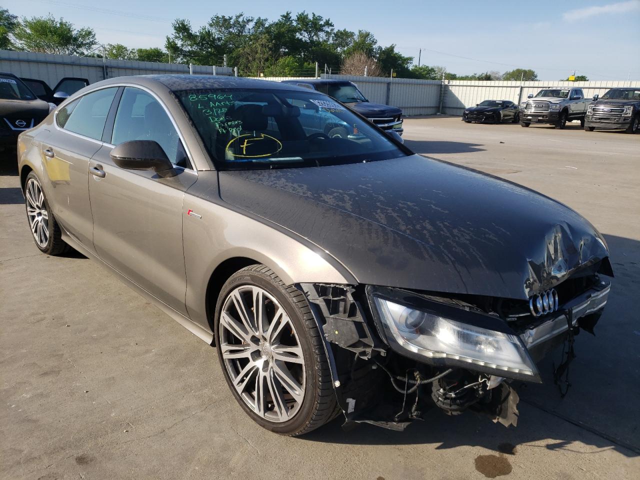 AUDI A7 PRESTIG 2012 with VIN WAU2GAFC0CN069092 - Photo from auction
