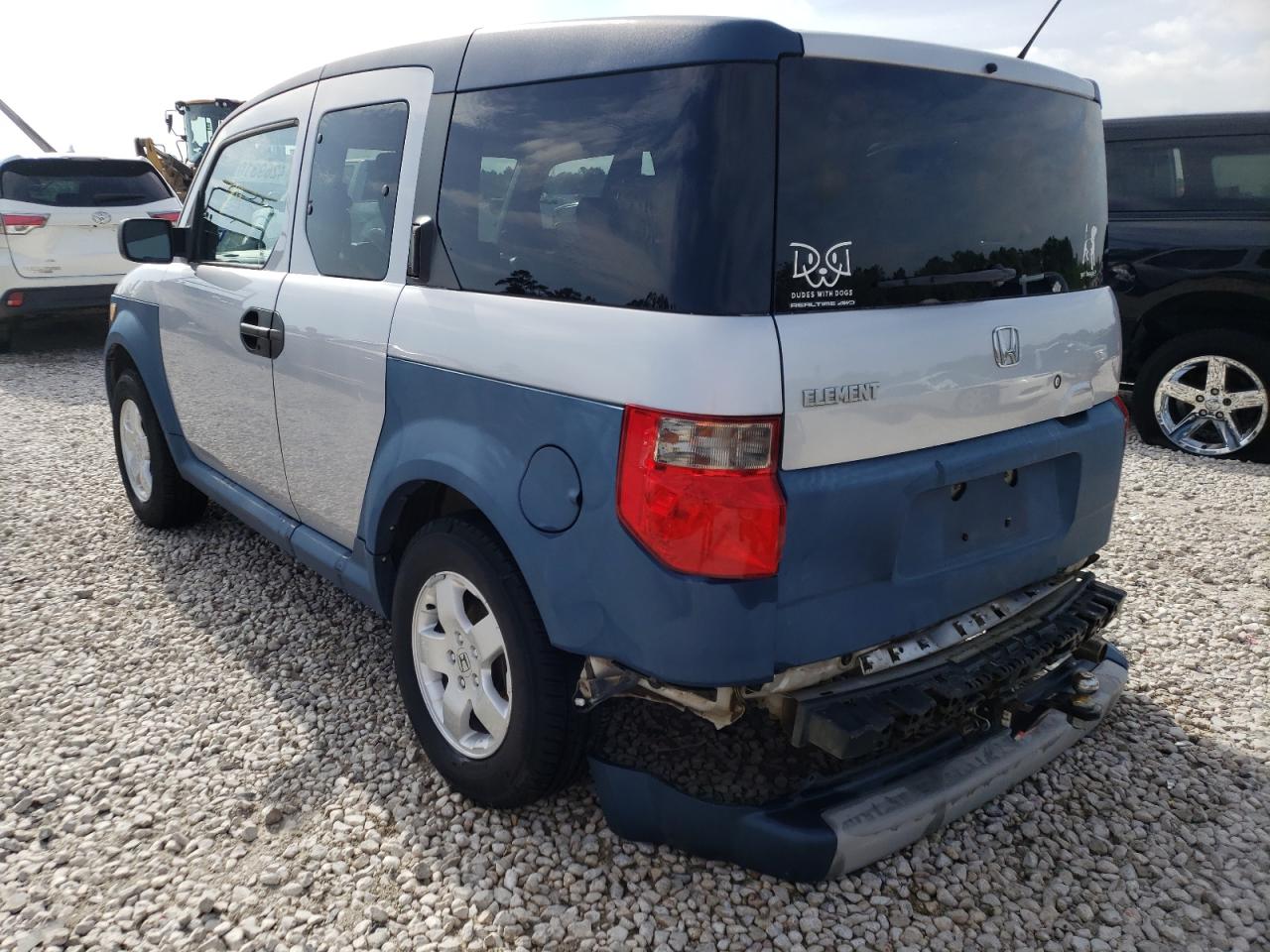Photo 3 from auction – 2005 HONDA ELEMENT EX with VIN 5J6YH28665L007034
