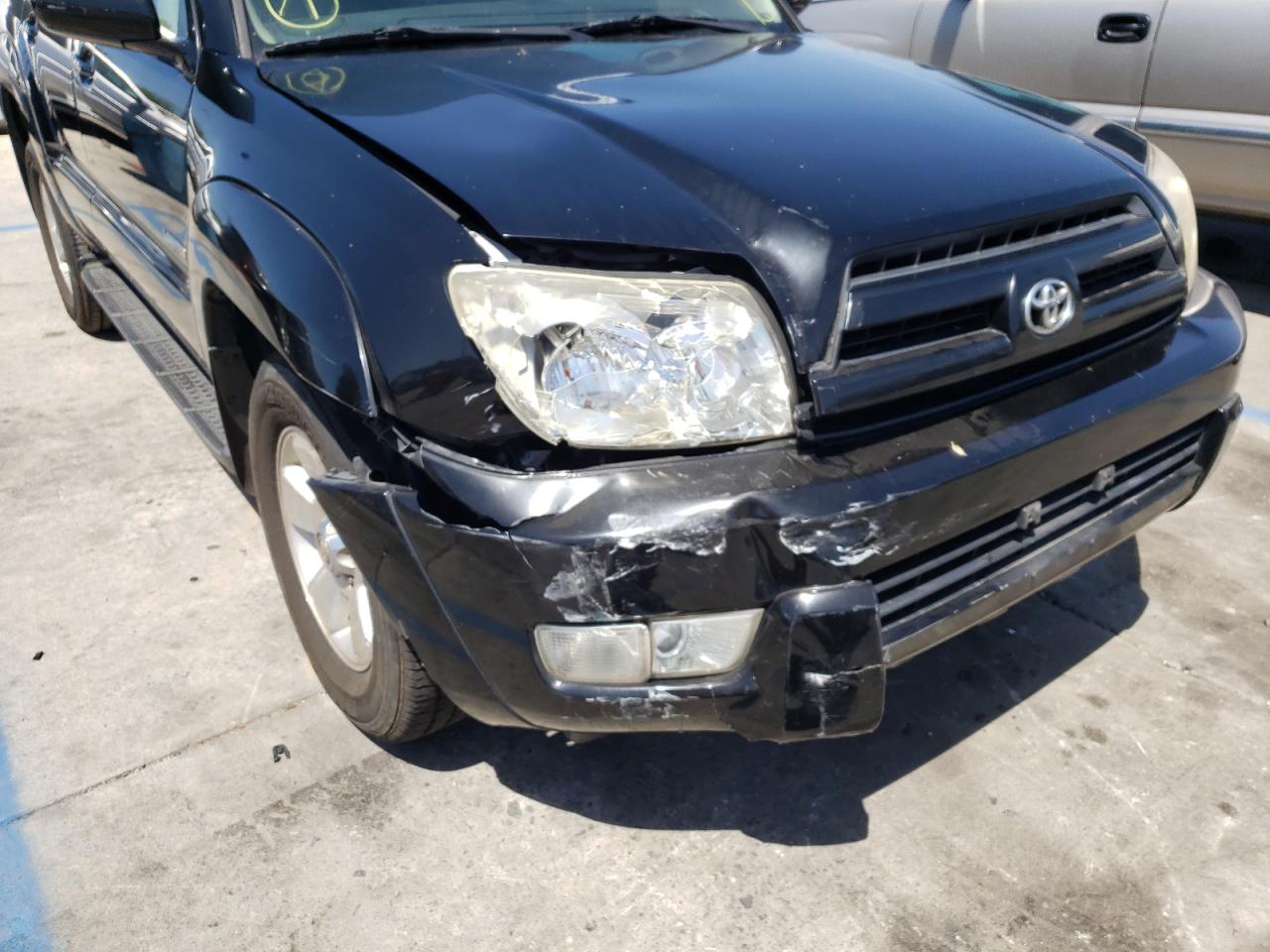 Photo 9 from auction – 2005 TOYOTA 4RUNNER LI with VIN JTEZU17R858034276