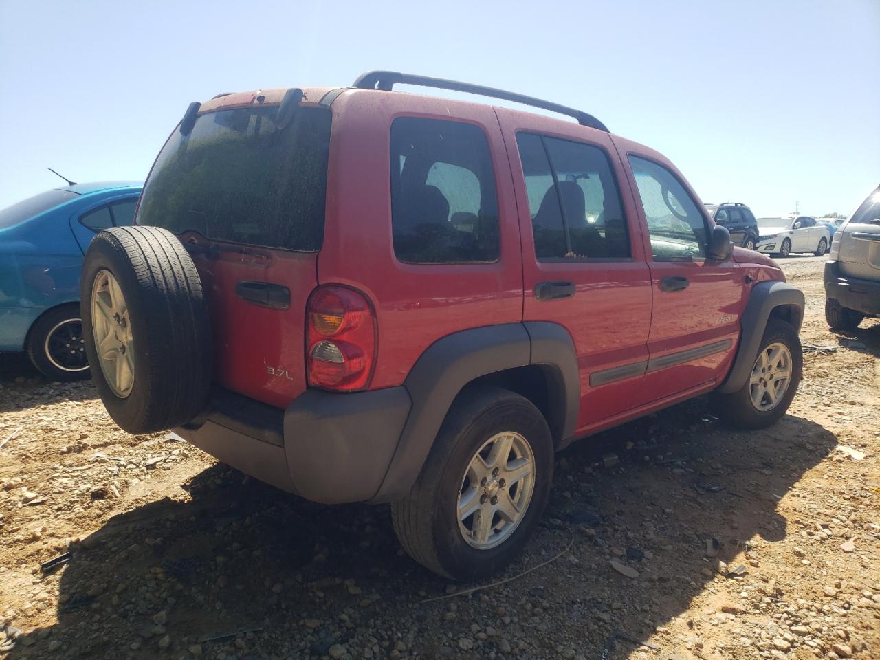 Photo 4 from auction – 2004 JEEP LIBERTY SP with VIN 1J4GL48K44W109481