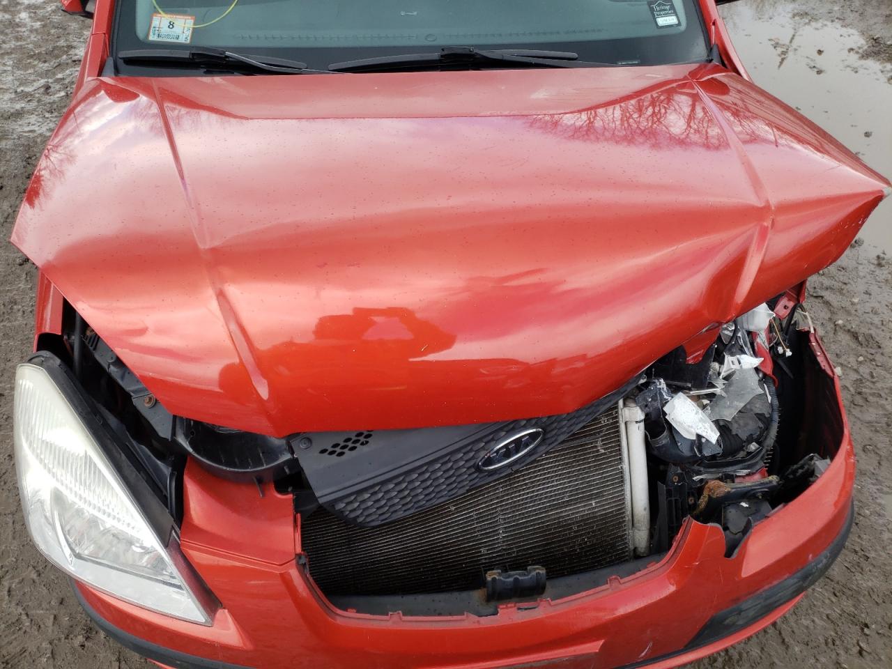 Photo 7 from auction – 2008 KIA RIO BASE with VIN KNADE123X86348684