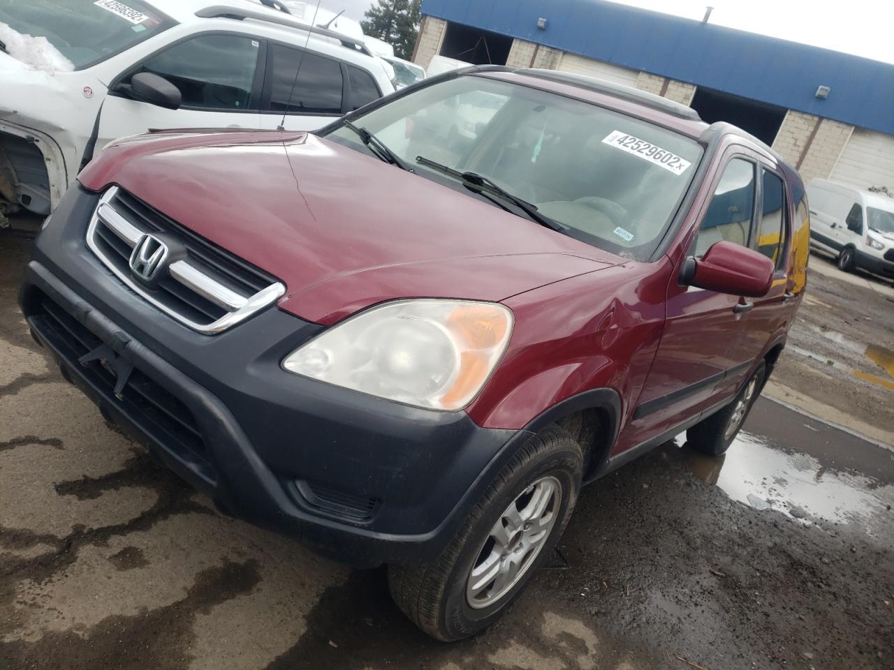 Photo 2 from auction – 2002 HONDA CR-V EX with VIN JHLRD78852C060472