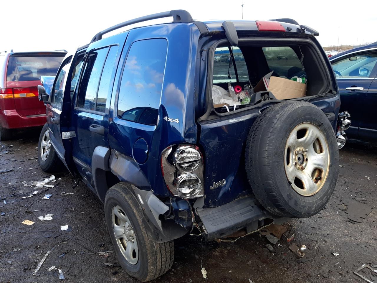 Photo 3 from auction – 2003 JEEP LIBERTY SP with VIN 1J4GL48K13W624520