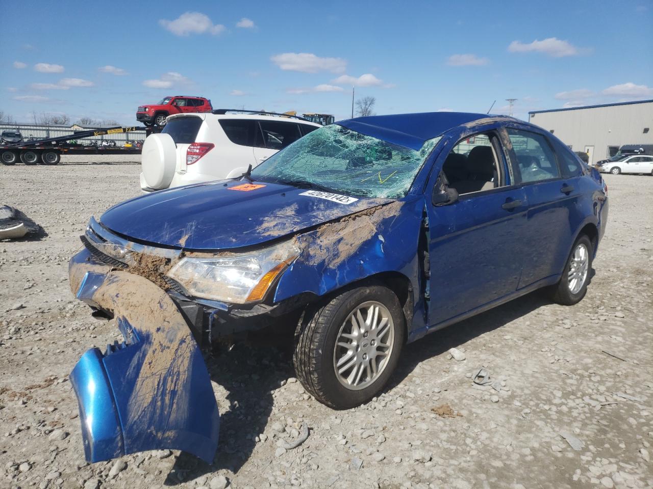 Photo 2 from auction – 2010 FORD FOCUS SE with VIN 1FAHP3FN2AW186468