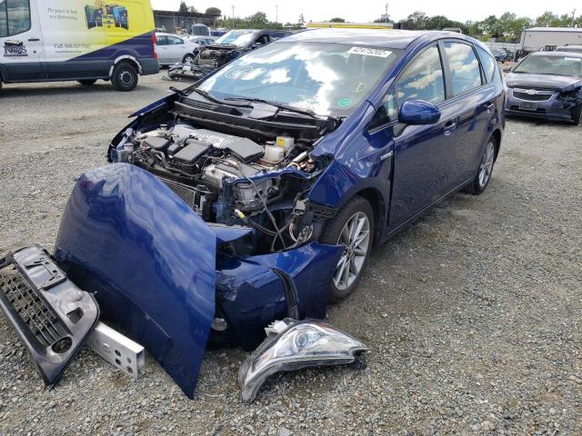 Photo 2 from auction – 2015 TOYOTA PRIUS V with VIN JTDZN3EU0FJ028874