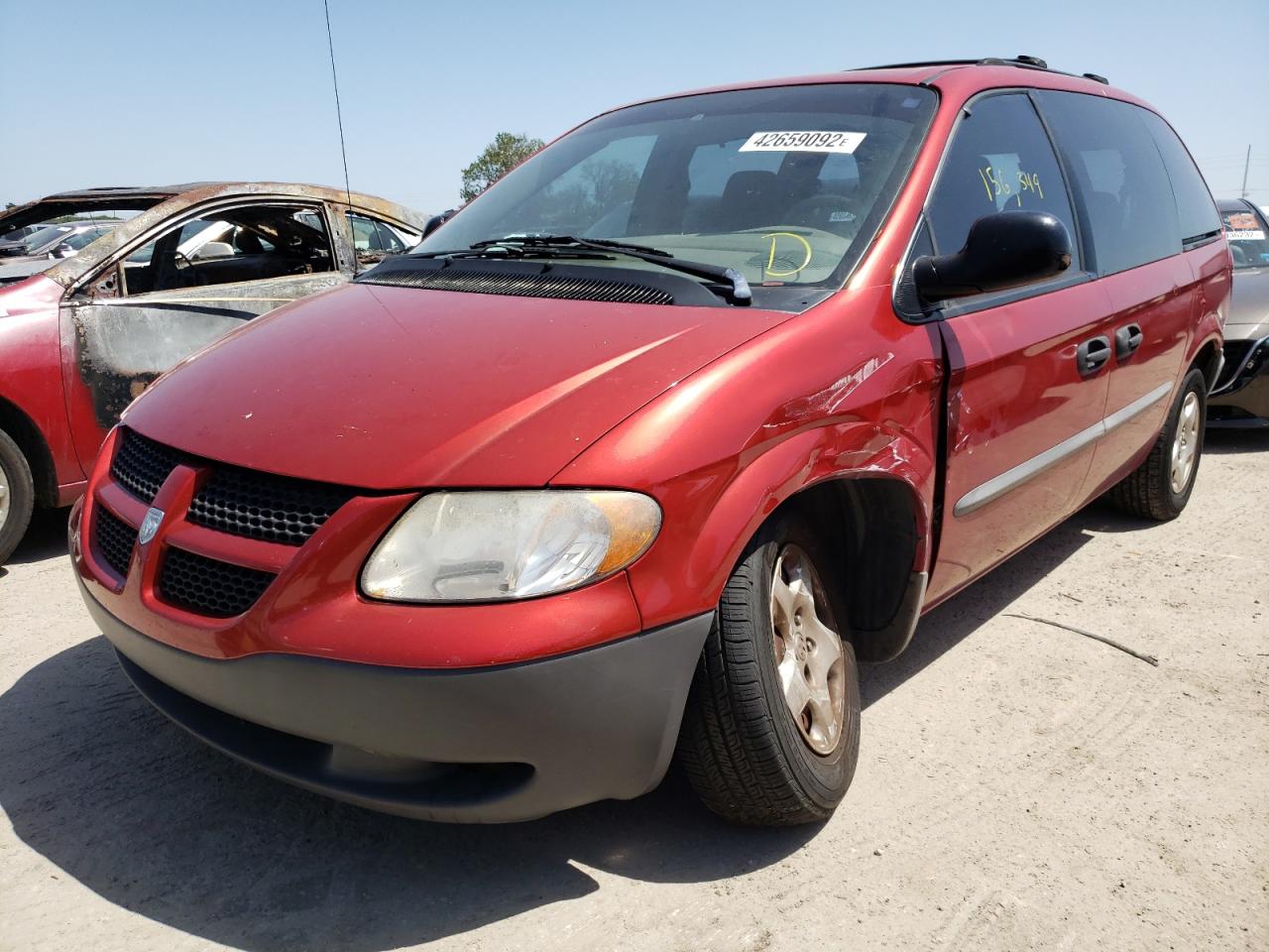 Photo 2 from auction – 2002 DODGE CARAVAN SE with VIN 1B4GP25352B730158