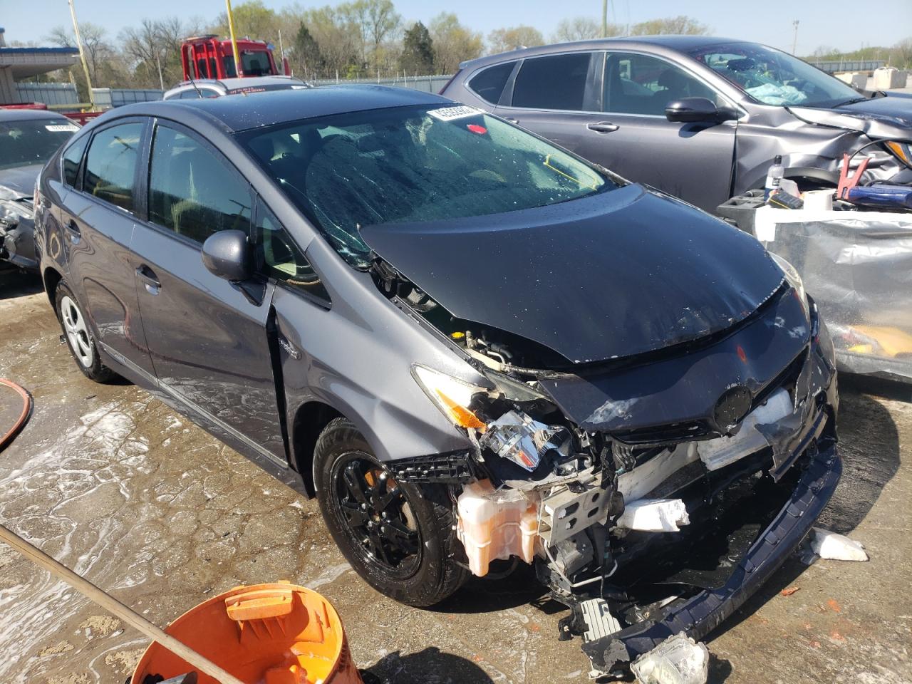 TOYOTA PRIUS 2012 with VIN JTDKN3DU5C1535459 - Photo from auction