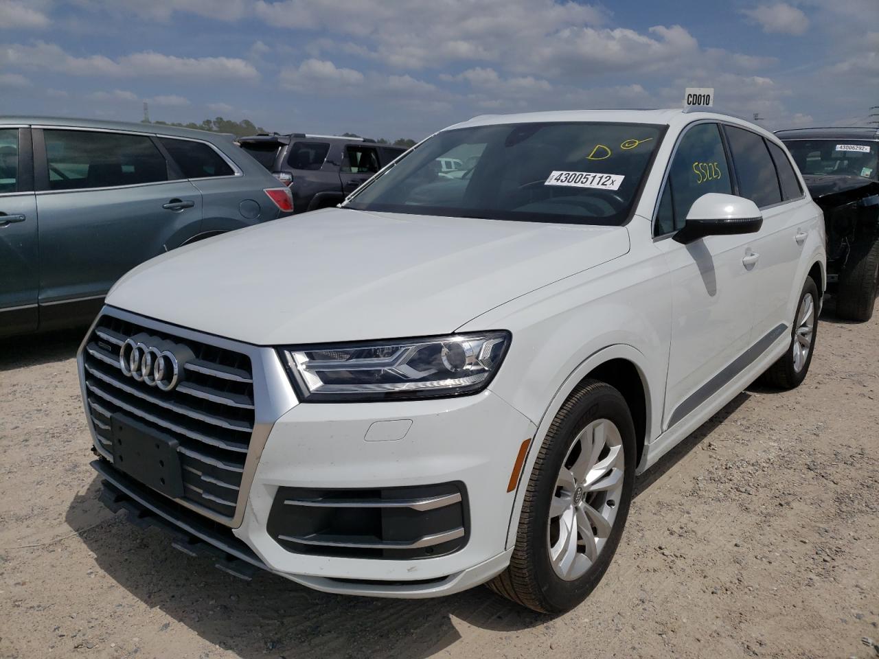 Photo 2 from auction – 2018 AUDI Q7 PREMIUM with VIN WA1AAAF78JD006256