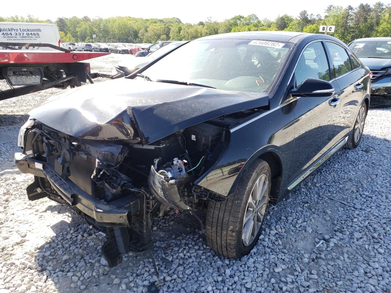 Photo 2 from auction – 2016 HYUNDAI SONATA SPO with VIN 5NPE34AF3GH283062