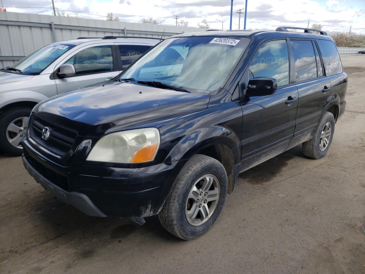 Photo 2 from auction – 2004 HONDA PILOT EX with VIN 5FNYF18474B008537