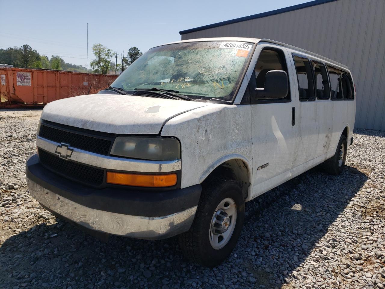 Photo 9 from auction – 2004 CHEVROLET EXPRESS G3 with VIN 1GAHG39U441161398