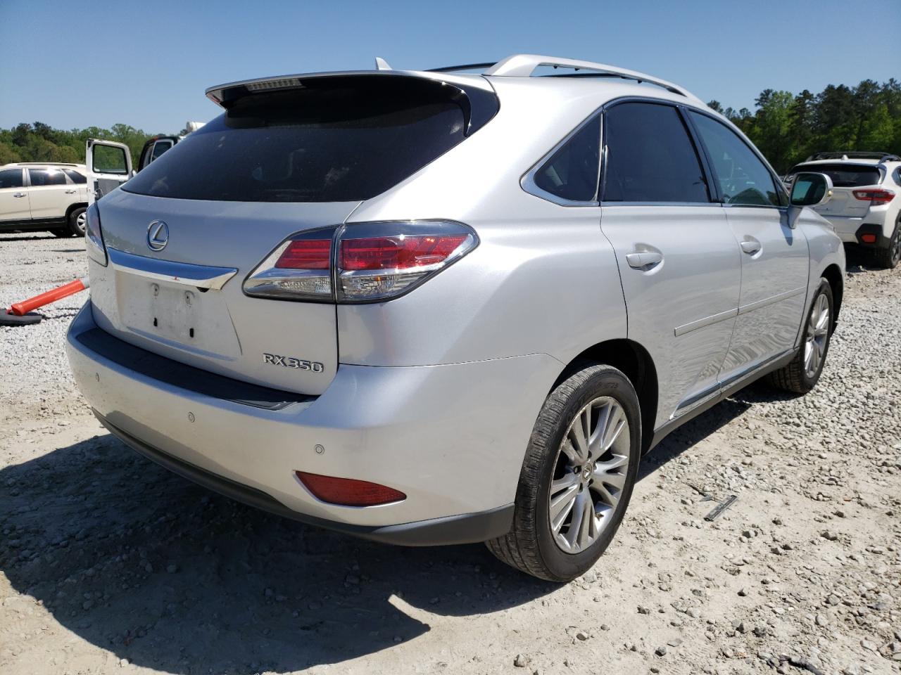 Photo 4 from auction – 2013 LEXUS RX 350 with VIN 2T2ZK1BAXDC099916