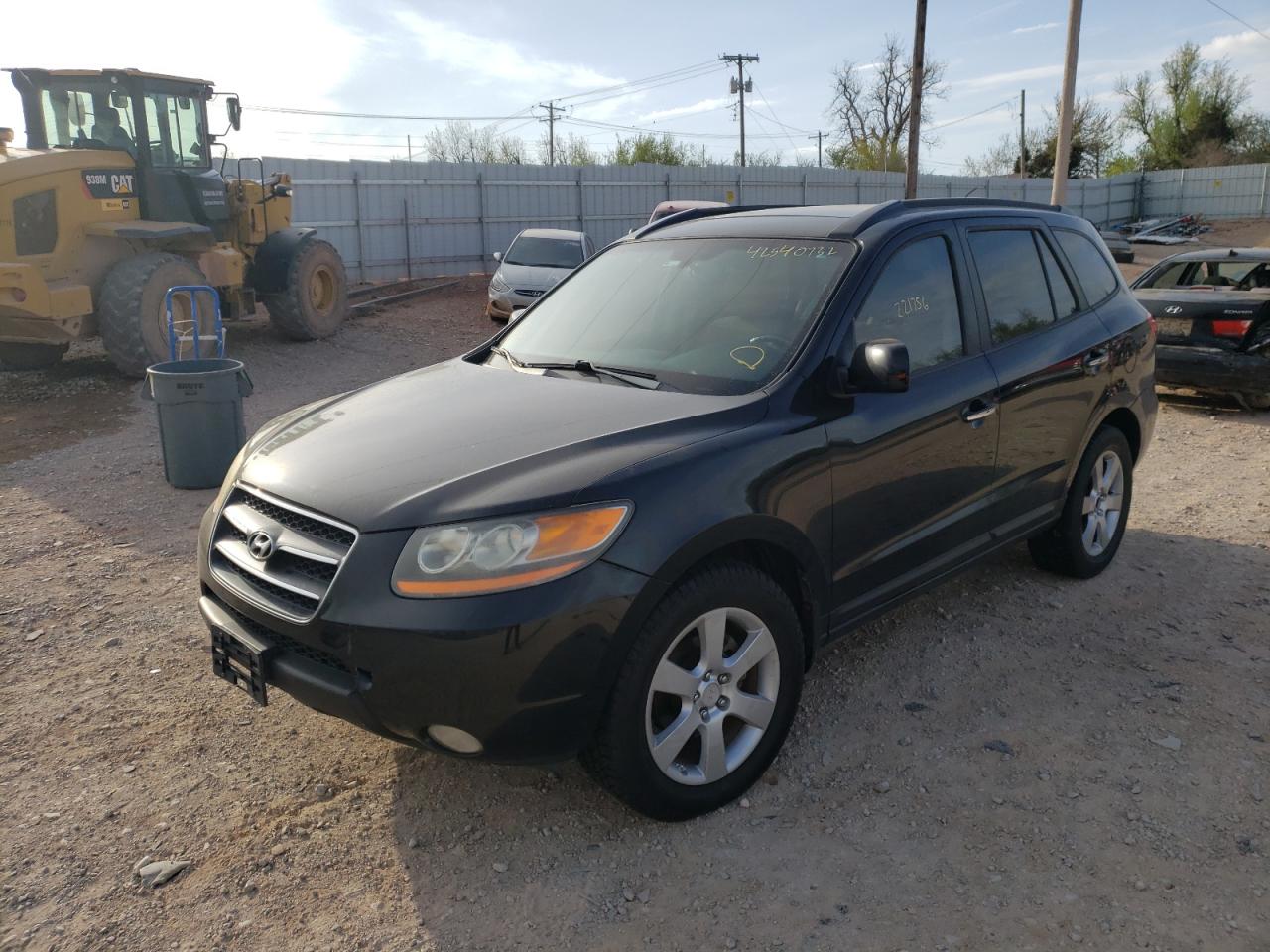 Photo 2 from auction – 2008 HYUNDAI SANTA FE S with VIN 5NMSH13E68H196245