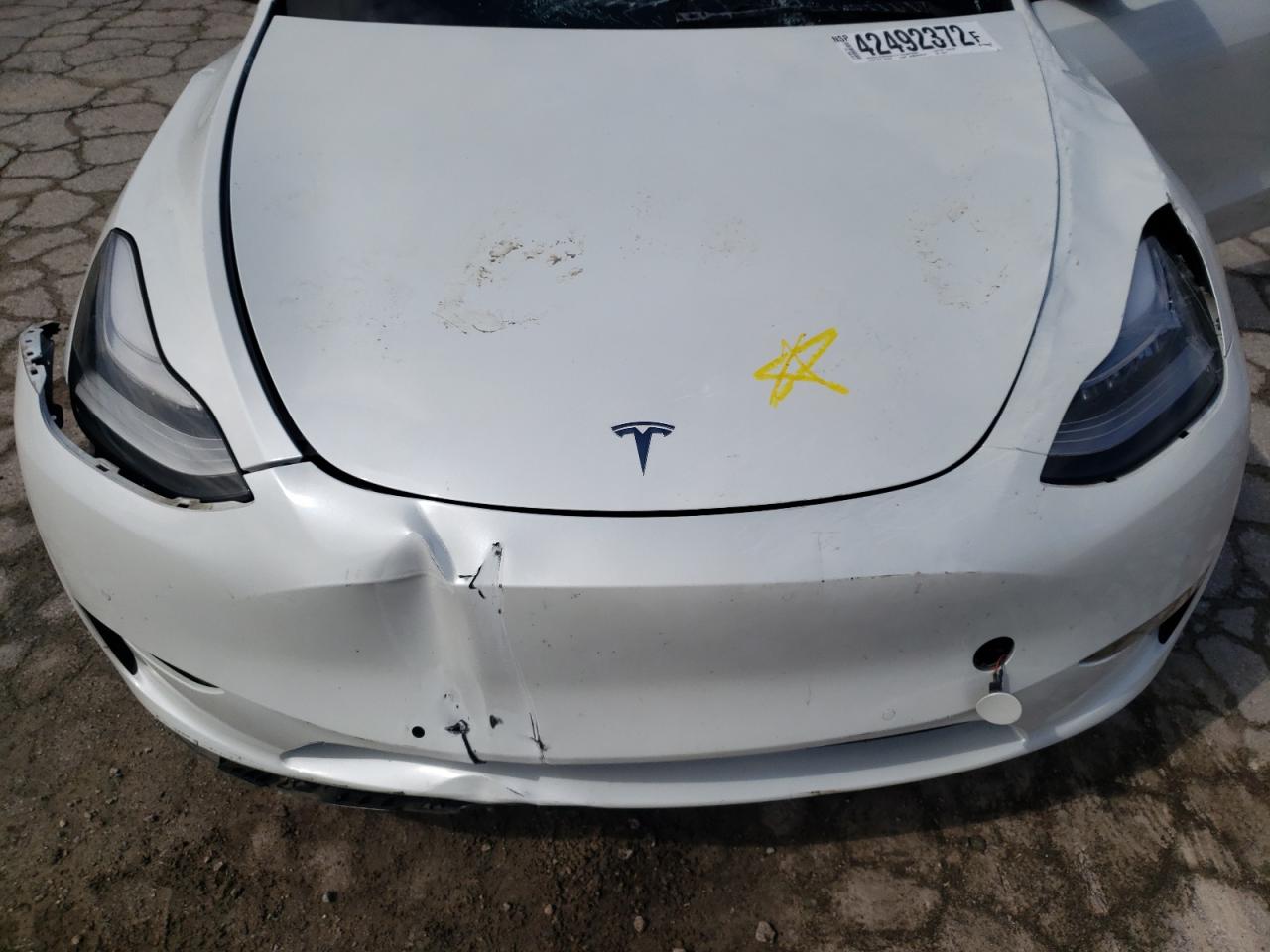 Photo 7 from auction – 2021 TESLA MODEL Y with VIN 5YJYGAEE6MF146841