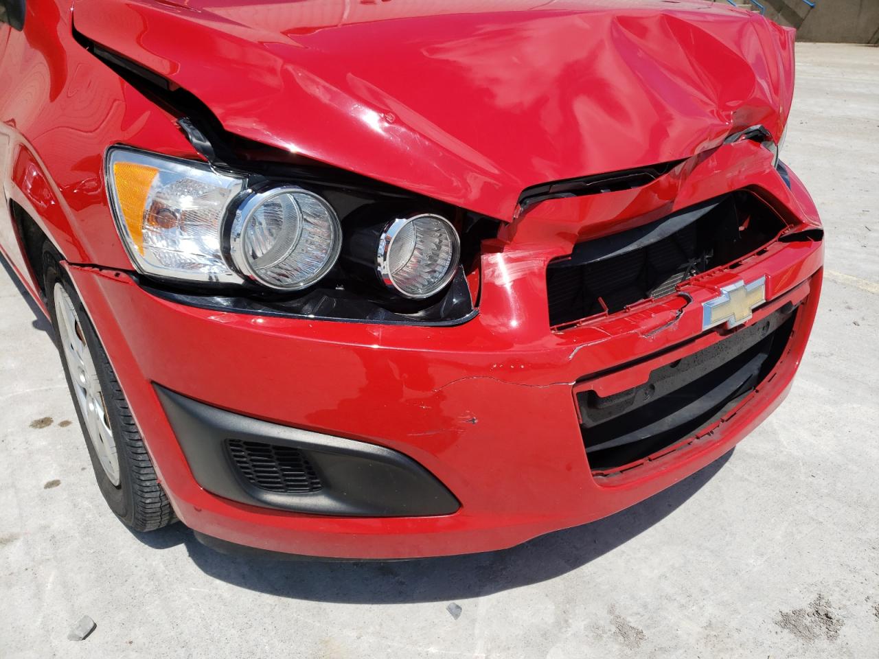 Photo 9 from auction – 2013 CHEVROLET SONIC LS with VIN 1G1JA5SH6D4220591