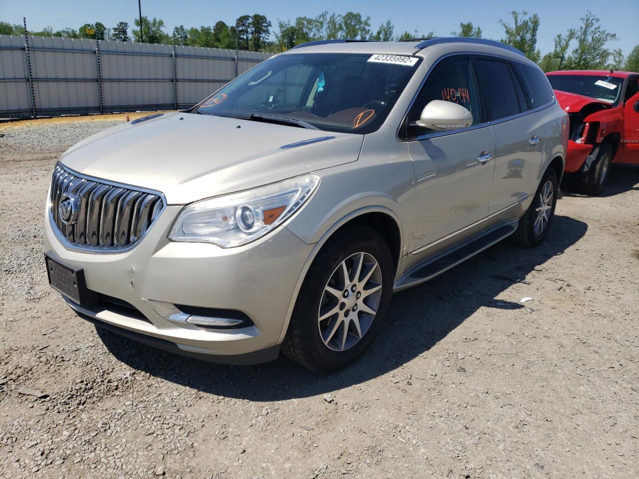 Photo 2 from auction – 2014 BUICK ENCLAVE with VIN 5GAKRBKD7EJ262093
