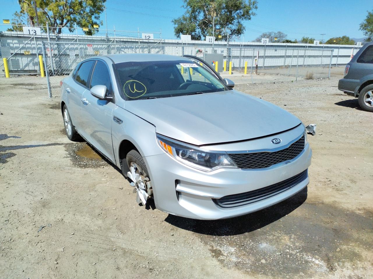 KIA OPTIMA LX 2016 with VIN 5XXGT4L37GG027014 - Photo from auction