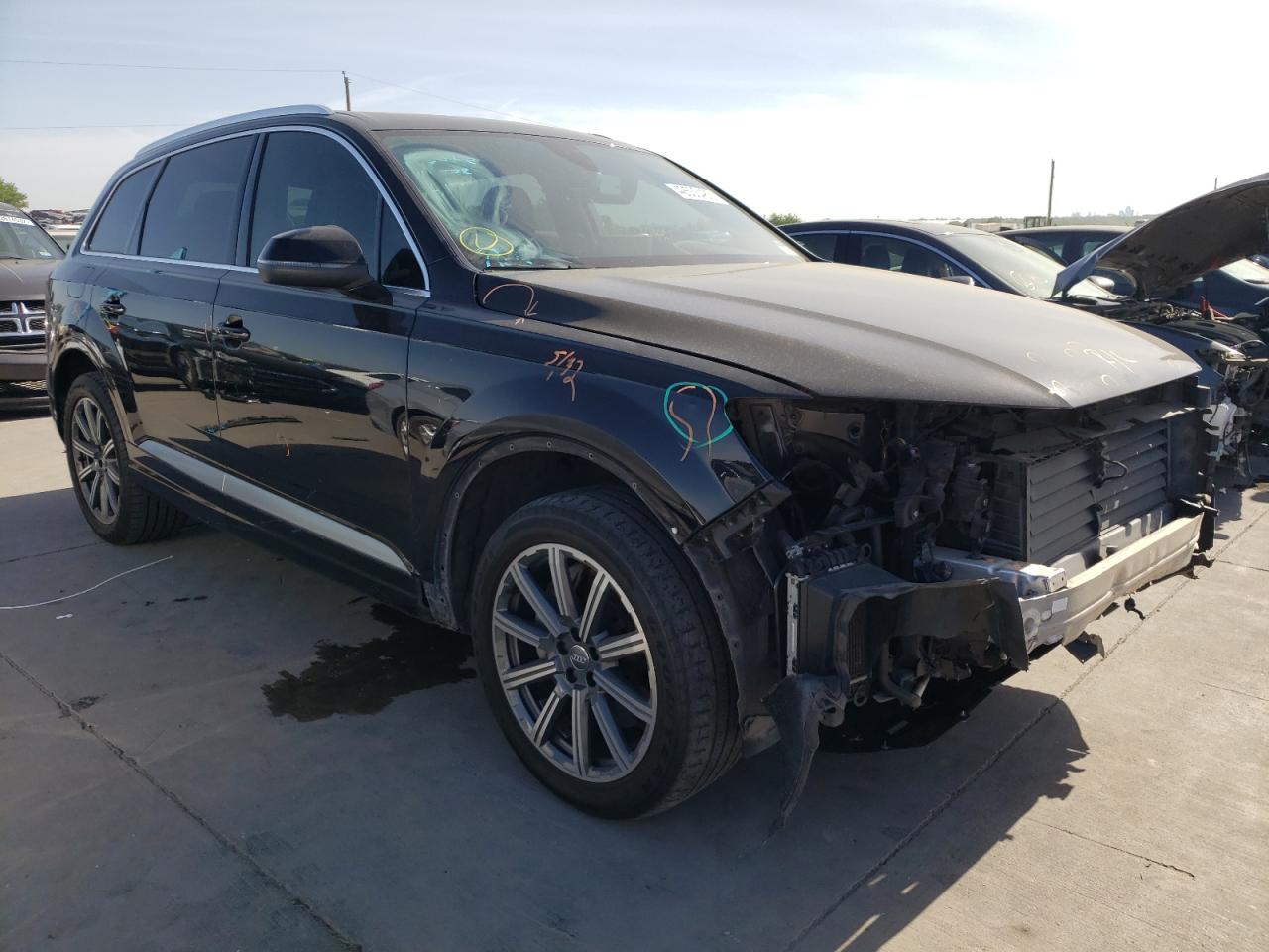 AUDI Q7 PREMIUM 2017 with VIN WA1LAAF74HD058003 - Photo from auction
