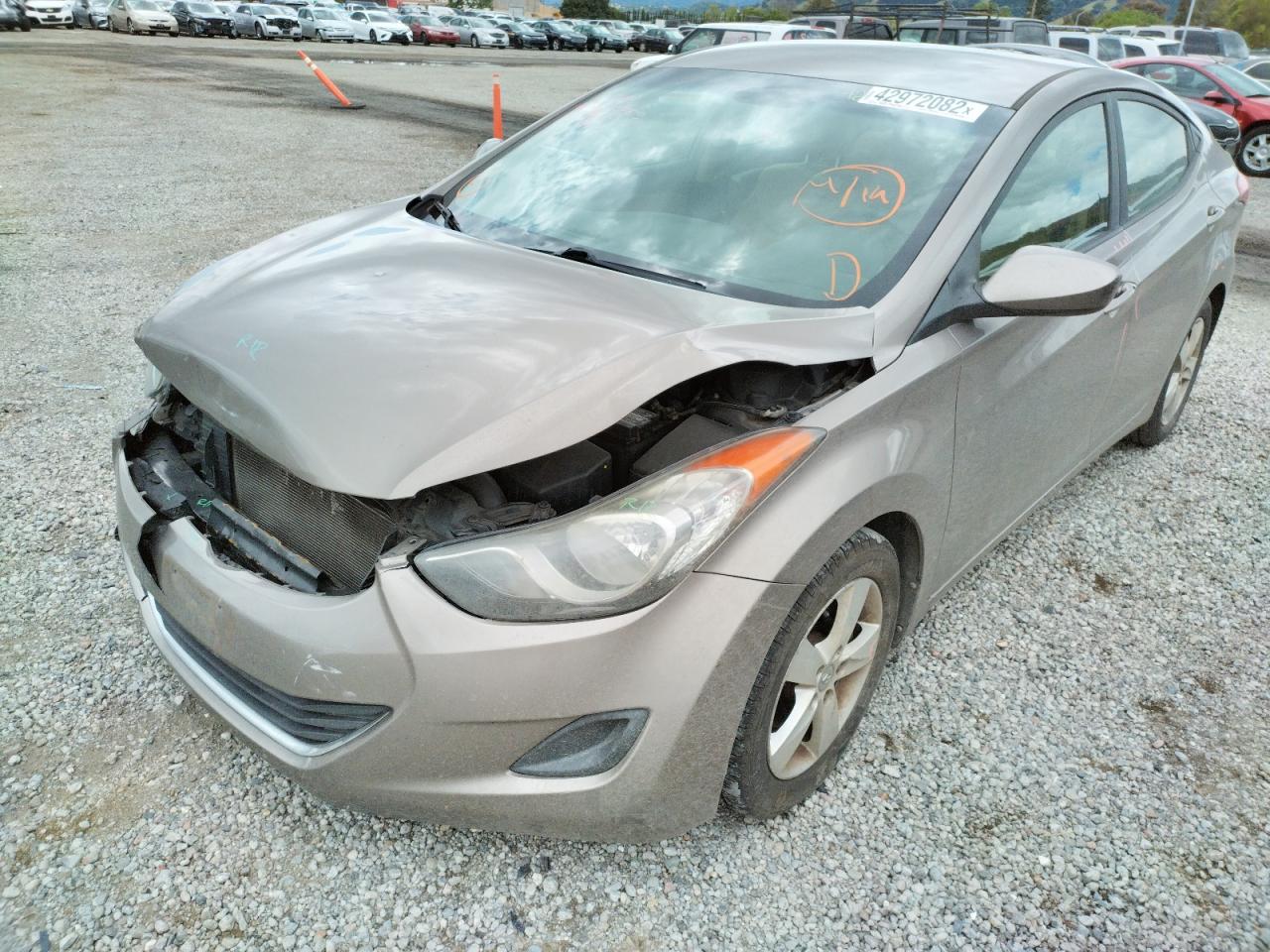 Photo 2 from auction – 2011 HYUNDAI ELANTRA GL with VIN 5NPDH4AE5BH003350