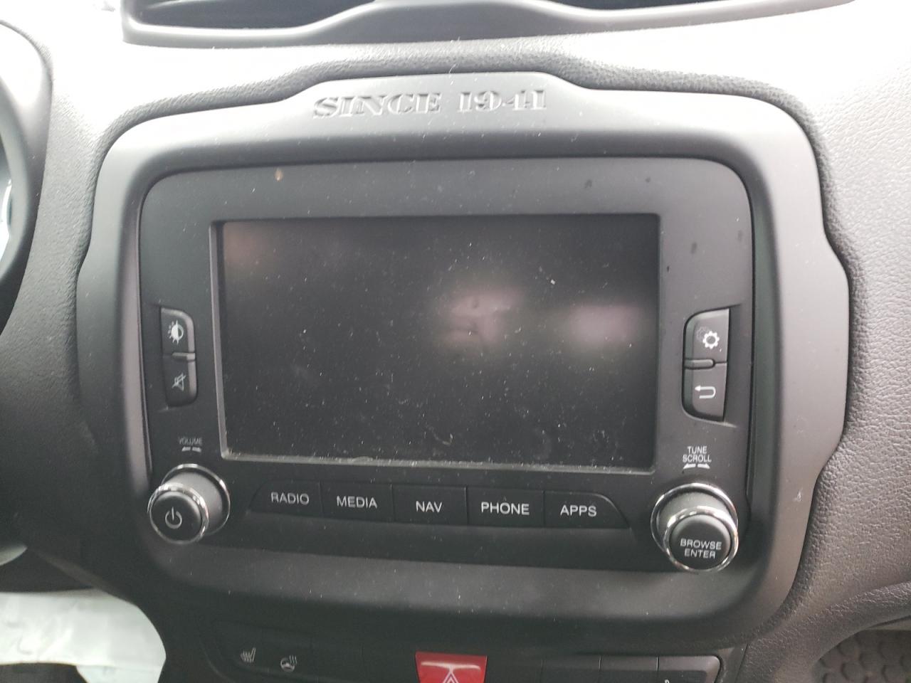 Photo 9 from auction – 2017 JEEP RENEGADE L with VIN ZACCJBBB1HPF91790