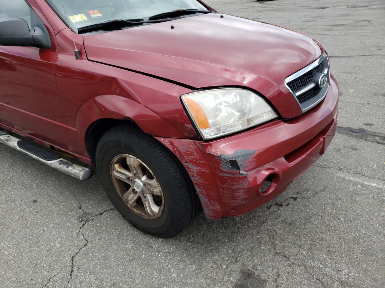 Photo 9 from auction – 2006 KIA SORENTO EX with VIN KNDJC733065524898