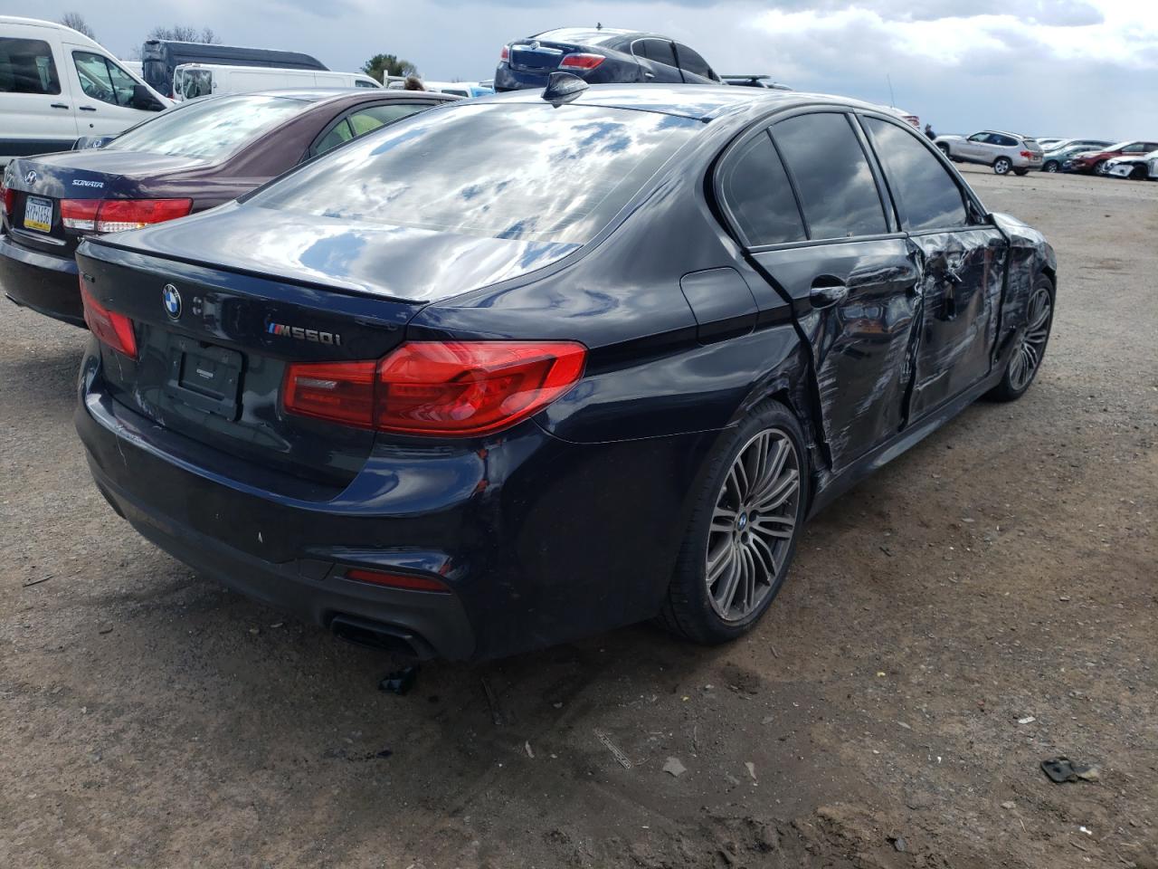 Photo 4 from auction – 2019 BMW M550XI with VIN WBAJB9C54KB464665
